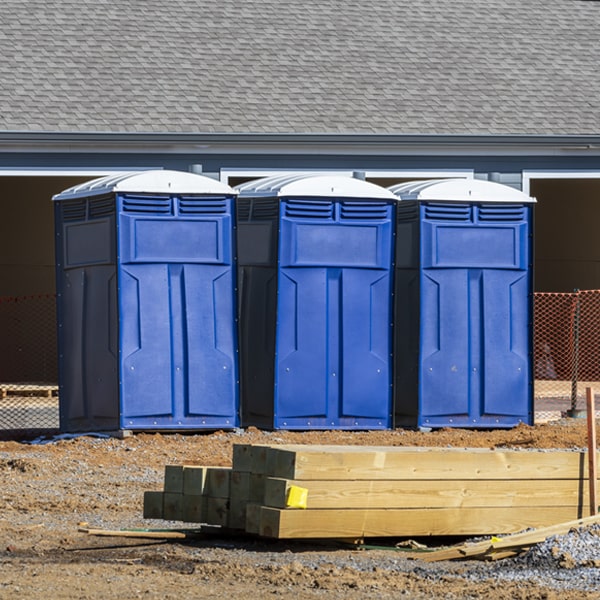 are there any restrictions on what items can be disposed of in the porta potties in Elmo Montana